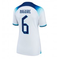 England Harry Maguire #6 Fotballklær Hjemmedrakt Dame VM 2022 Kortermet